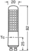 OSRAM HOMELIGHTING 4058075607378 LED (monochrome) EEC E (A Podgląd zdjęcia produktu 9