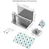 Dolvhin Toilettenpapierhalter ohne Bohren & 2 Handtuchhaken Produktbild-Vorschau 5