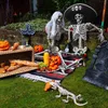 Grand squelette ossature Halloween 160 cm Deko Fruselage Voir les images du produit 12