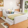 A child's bedroom with a white bed. Anteprima dell’immagine prodotto