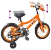 vidaXL Kinderfahrrad 14 Zoll für 3-5 Jahre alt Orange Produktbild-Vorschau 7