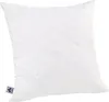 A white quilted pillow on a white background. Produktbild-Vorschau