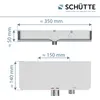 SCHÜTTE OCEAN sprchová baterie s termostatem, termostat, Náhled obrázku produktu 5