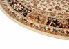 Tappeto a motivi 70x140 cm LUCHO ovale - crema Anteprima dell’immagine prodotto 4