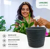 MePla - Pflanzkübel Trento ø 30 anthrazit Produktbild-Vorschau 4