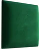 A close-up of a dark green upholstered wall panel. Anteprima dell’immagine prodotto
