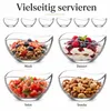 LAV Glasschalen 6er Set Dessert-, Snack- & Dipschalen Produktbild-Vorschau 4