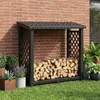 Regał na drewno opałowe vidaXL 114 x 46 x 101 cm, PP, Podgląd zdjęcia produktu 3