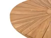 BELIANI Gartentisch Hellbraun Akazenholz Rund ⌀ 110 cm mit Produktbild-Vorschau 6