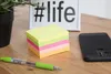 Blocco incollato cubo colorato 76x76mm NEON 400 fogli Anteprima dell’immagine prodotto 3