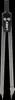 LINEX Basis-Schulzirkel 162 Schenkelmaß 140 mm Ersatzminen Voir les images du produit 5