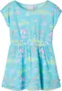 Kinderkleid Hellblau Gr. 104 mit Flügelärmeln und Produktbild-Vorschau 1