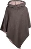 Mufflon Mu-Maxi Poncho granit/stone one size Produktbild-Vorschau 3