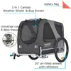 DOGGYHUT® Premium LARGE Hundefahrradanhänger  15 - 30kg Produktbild-Vorschau 3