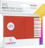 Gamegenic - Matte Prime Sleeves Red (100 Sleeves) Produktbild-Vorschau 1