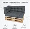 TexDeko Garden Palettenkissen 120x80x18cm wasserabweisend Produktbild-Vorschau 2