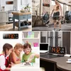 MODFU Digitale Wanduhr, USB-Wanduhr mit großem Display, Produktbild-Vorschau 2