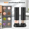 2er Set Elektrische Salz und Pfeffermühlen, Salzmühle, Produktbild-Vorschau 4