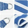 Telo Ombra Blu e Bianco 2,5 x 2,5 x 3,5 m HDPE Anteprima dell’immagine prodotto 2
