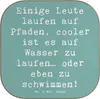 Mr. & Mrs. Panda Untersetzer für Gläser Spruch Schwimmen Produktbild-Vorschau 1