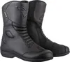 A pair of black Alpinestars motorcycle boots. Anteprima dell’immagine prodotto