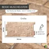 3D-Wandpaneele PVC | Steinoptik | Beige Muschelstein - 10 Produktbild-Vorschau 4