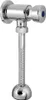 A chrome urinal flush valve with a blue button. Anteprima dell’immagine prodotto