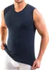 Herren Muskelshirt V-Neck marine Produktbild-Vorschau