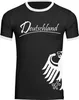 multifanshop Kontrast T-Shirt - Deutschland - Adler Produktbild-Vorschau 1