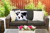 MuchoWow® Outdoor Kissen - Weltkarte - Holz - Schwarz - Produktbild-Vorschau 5