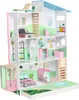 Playtive Puppenvilla Kinder Puppenhaus 3 Etagen 13-teilig Produktbild-Vorschau 5