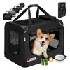 Faltbare Hundebox M 60x44x42cm, Robuste Transportbox Auto Produktbild-Vorschau 1