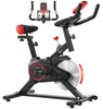 HOMCOM Indoor Cycling Bike Trainer Home Gym Fahrradtrainer Produktbild-Vorschau 1