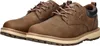 A pair of brown leather shoes. Voir les images du produit