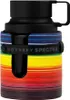 A product shot of a bottle with a rainbow-colored design. Voir les images du produit