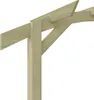 vidaXL Záhradná pergola z impregnovaného borovicového dreva Náhľad obrázku produktu 3
