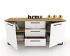 Kommode mit Schubladen Fernsehschrank HANA 3S Golden Craft Produktbild-Vorschau 3