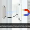 Fliegengitter Tür Balkontür mit Rahmen 100x210 weiß Produktbild-Vorschau 9