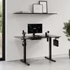 A modern gaming desk setup against a white tiled wall. Anteprima dell’immagine prodotto