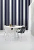 ESTAhome Tapete Streifen Marineblau - 136417 - 53 cm x Produktbild-Vorschau 2