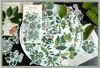 Vintage-Blätter und Blumen-Aufkleber – Washi-Aufkleber – Produktbild-Vorschau 6