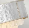 Hängelampe Ø 66 cm H: max. 386,2 cm in Creme-Gold Edelstahl Produktbild-Vorschau 3