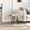 vidaXL Stolová doska okrúhla Ø60x2 cm z masívneho dreva Náhľad obrázku produktu 3