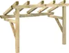 vidaXL Dveřní stříška 150x100x100 cm z masivního Náhled obrázku produktu 6