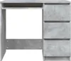 Scrivania grigio cemento 90x45x76 cm materiale a base di Anteprima dell’immagine prodotto 18