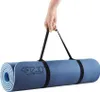 4FIZJO Tappetino fitness con cinghia di trasporto, 180x60x1 Anteprima dell’immagine prodotto 2