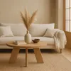 Stolik kawowy LEX o średnicy 75 cm, minimalistyczny i Podgląd zdjęcia produktu 5