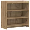 vidaXL Sideboard Artisan-Eiche 75 x 36 x 80 cm Produktbild-Vorschau 2