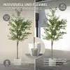 ML-Design umelý olivovník 210 cm, umelá rastlina s kmeňom z Náhľad obrázku produktu 5