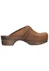 Sanita Wood-Ursana Open Clog Chestnut Gr.40 Produktbild-Vorschau 3